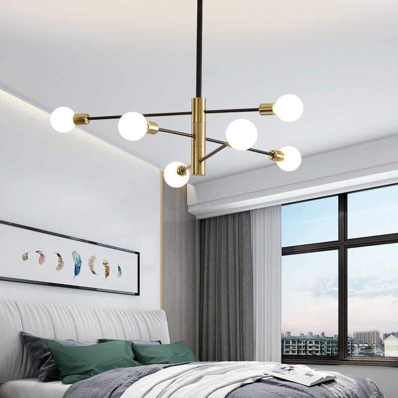 Nordic Elegance LED Chandelier Ceiling Light