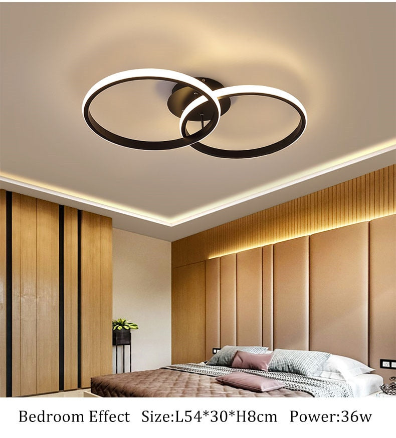 Modern LED Ring Ceiling Light