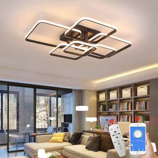 Modern Aluminum LED Ceiling Fixture