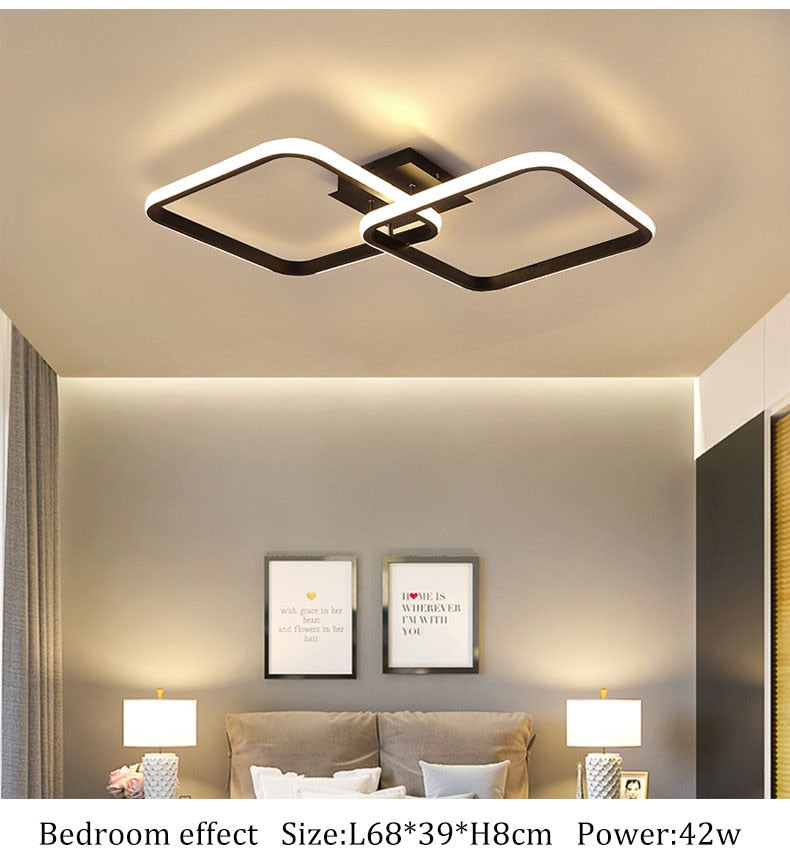 Modern LED Ring Ceiling Light