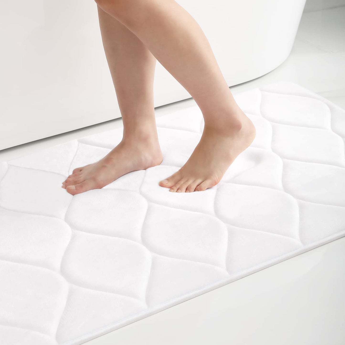 Luxurious Memory Foam Bath Mat for Shower and Bathrooms