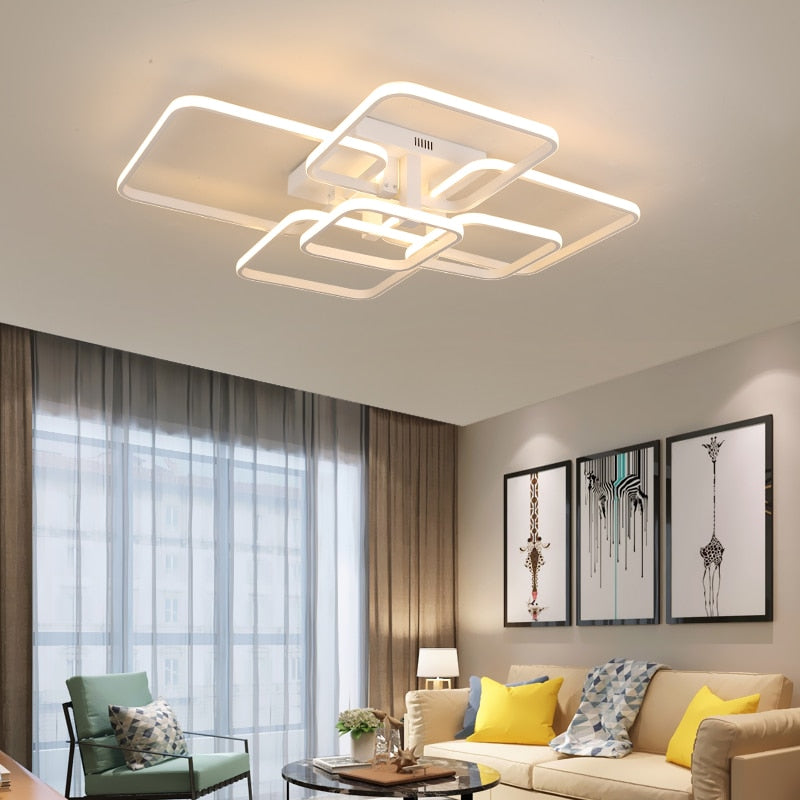 Modern Aluminum LED Ceiling Fixture