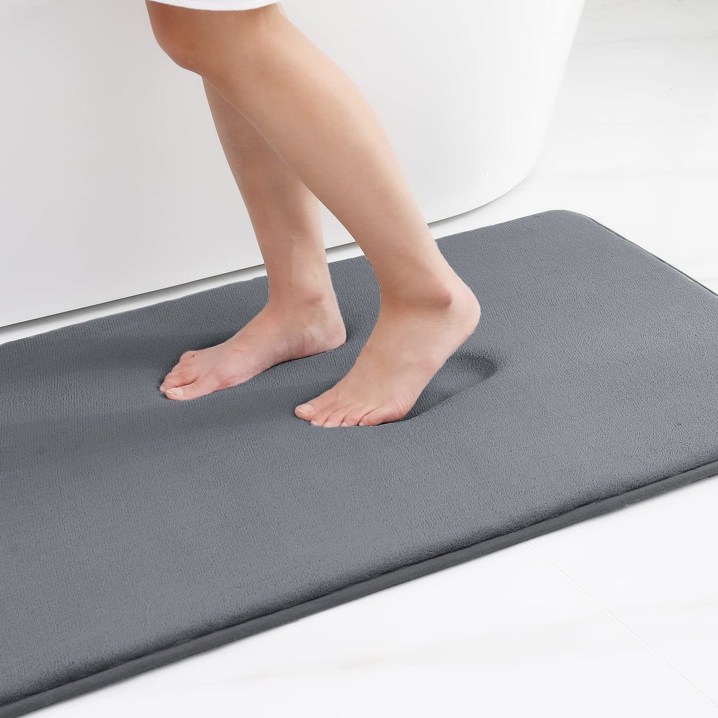 Luxurious Memory Foam Bath Mat for Shower and Bathrooms