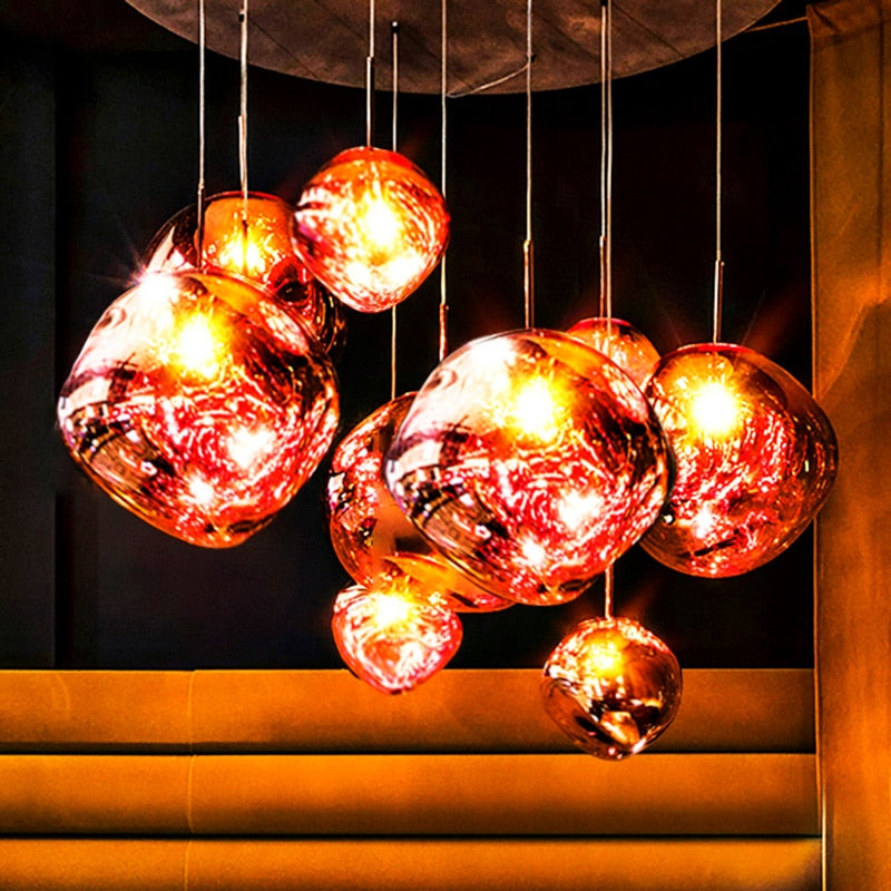 Lava Flow LED Pendant Lights